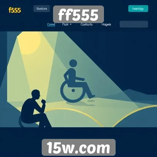 Acessibilidade no site ff555 atrai novos usuários